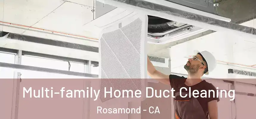  Multi-family Home Duct Cleaning Rosamond - CA